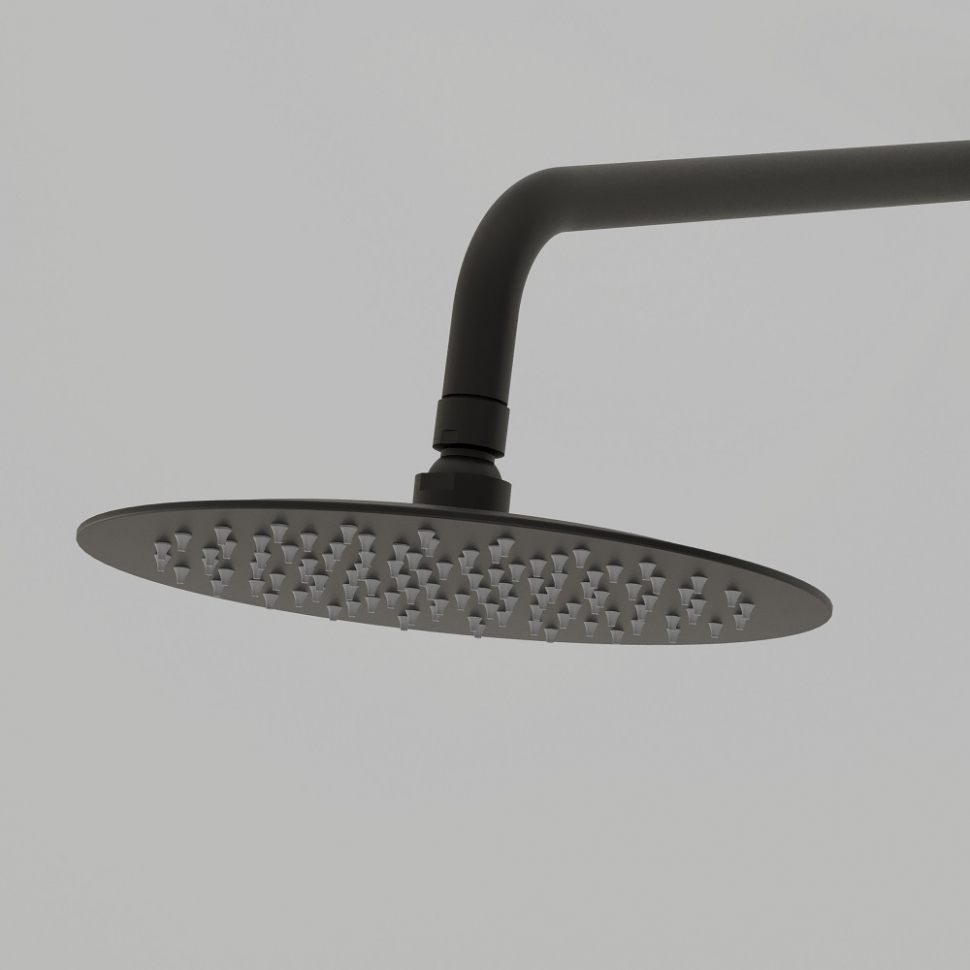 Душевой комплект SANCOS Select встраиваемый для душа, цвет чёрный матовый, SC3004MB