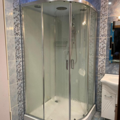 Душевая кабина Frank F420 Brilliant 120x120 низкий поддон, 161009