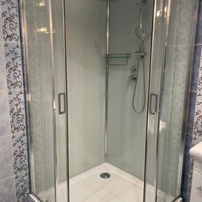 Душевая кабина Frank F420 Brilliant 120x120 низкий поддон, 161009