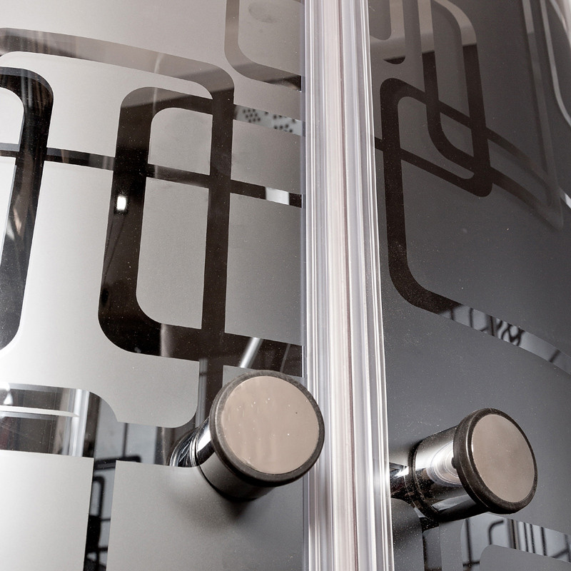 Душевая кабина DTO BM 4590 N Black (90x90)