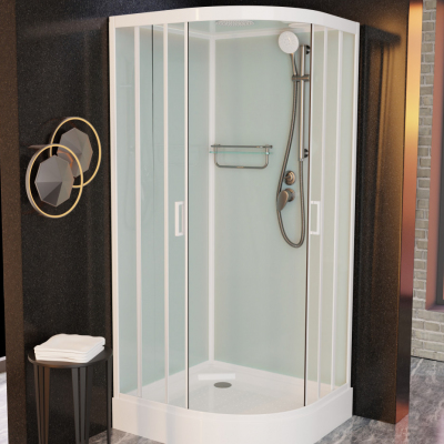 Душевая кабина Frank F420 White 120х120 см, 420420