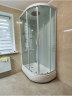 Душевая кабина Frank F412/1 L White без крыши 120x80 см, 128009