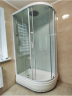 Душевая кабина Frank F412/1 L White без крыши 120x80 см, 128009