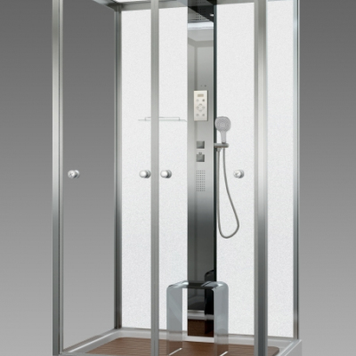 Душевая кабина AvaCan Z122MT с баней 120x90 см, Z122MTSTEAM