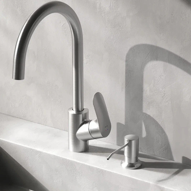 Дозатор для моющего средства AM.PM X-Joy A8437111 встраиваемый, сатин