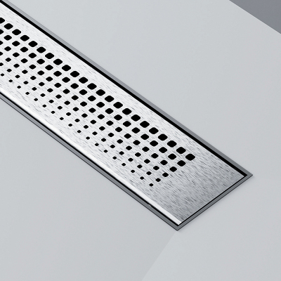 Душевой трап (лоток) 50 AM.PM PrimeFlow W02SC-P11-050-01SB комбинированный затвор со стальной матовой решеткой