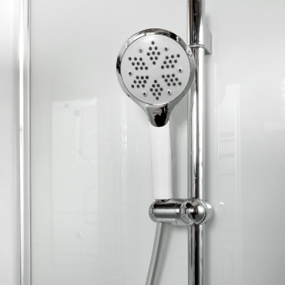 Душевая кабина AvaCan EM4511 N L LED с гидромассажем 110x80 см, EM4511LNLED+GM