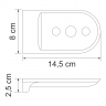 Мыльница решетка Wasserkraft Kammel K-8369