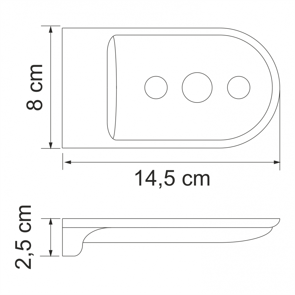 Мыльница решетка Wasserkraft Kammel K-8369