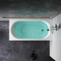 Ванна акриловая 140x70 AM.PM X-Joy W94A-140-070W-A белая глянцевая