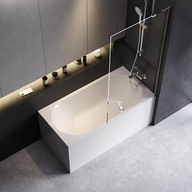 Ванна акриловая 140x70 AM.PM X-Joy W94A-140-070W-A белая глянцевая