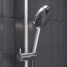 Душевая система Damixa Jupiter 977810000 стойка с тропическим душем, термостатом, смесителем, изливом, хром