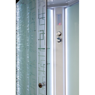 Душевая кабина DTO ЕМ 1512R N LED (120x80)