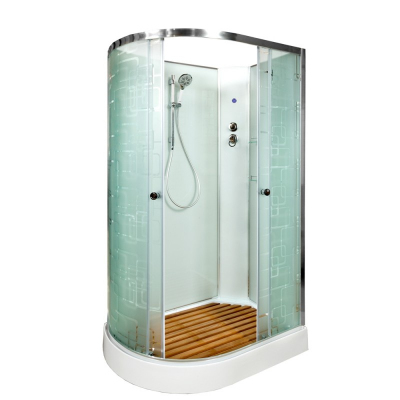 Душевая кабина DTO ЕМ 1512R N LED (120x80)