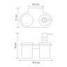 Держатель стакана и дозатора Wasserkraft Kammel K-8389