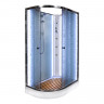 Душевая кабина DTO ЕМ 1512R N LED с гидромассажем (120x80)
