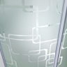 Душевая кабина AvaCan EM4511 N R LED с гидромассажем 110x80 см, EM4511RNLED+GM