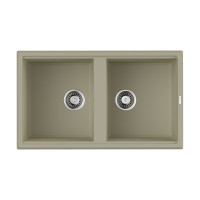 Кухонная мойка Omoikiri Tedori 86-2-BE Tetogranit/ваниль, 4993925