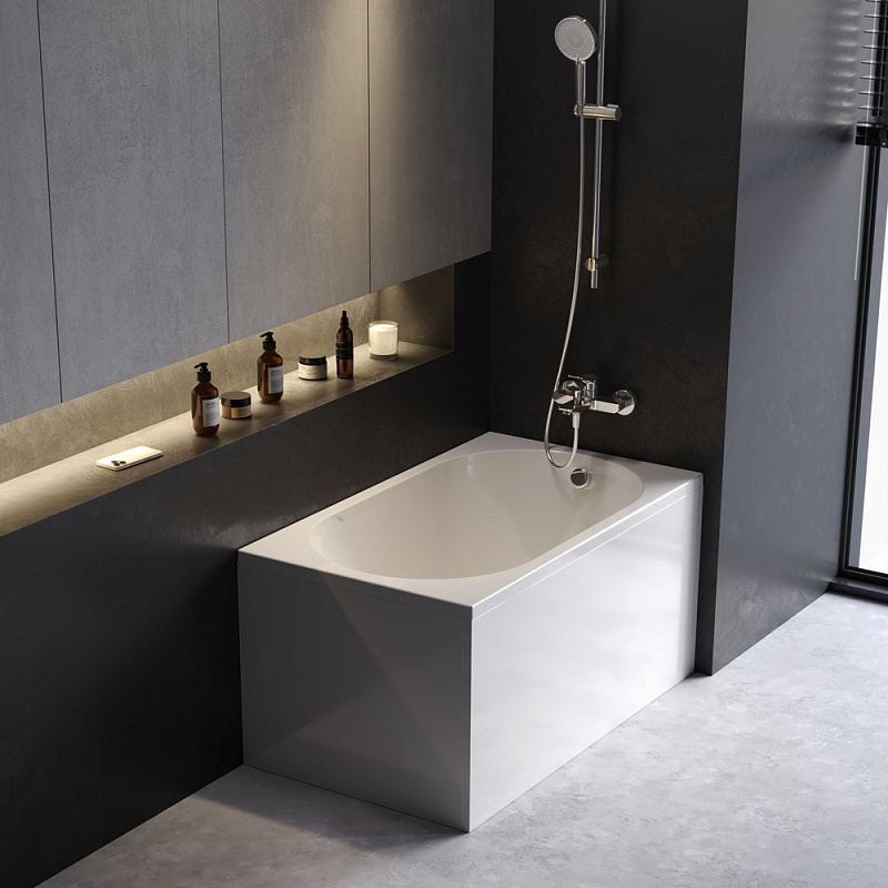 Ванна акриловая 120x70 AM.PM X-Joy W94A-120-070W-A белая глянцевая