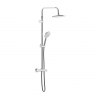 Душевая система Damixa Jupiter 977800000 стойка с тропическим душем, термостатом, смесителем, хром
