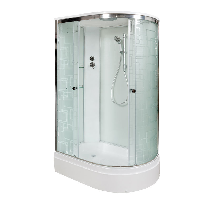 Душевая кабина DTO ЕМ 2712 L (120x80)
