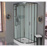 Душевая кабина Frank F411L M Brilliant матовое стекло110х80 левосторонняя низкий поддон, 177777