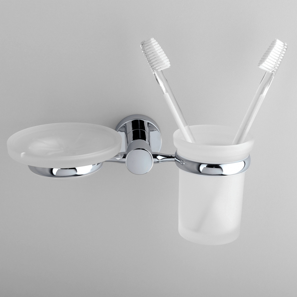 Держатель стакана и мыльницы Wasserkraft Donau K-9426