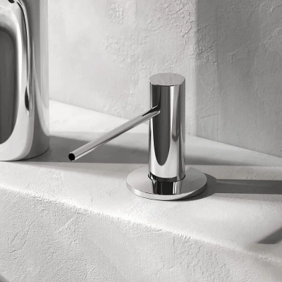 Дозатор для моющего средства AM.PM Gem A9037200 встраиваемый, хром