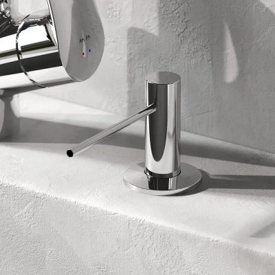 Дозатор для моющего средства AM.PM Gem A9037200 встраиваемый, хром