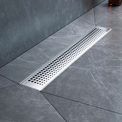 Душевой трап (лоток) 50 AM.PM MasterFlow W01SC-P11-050-01SB комбинированный затвор со стальной матовой решеткой