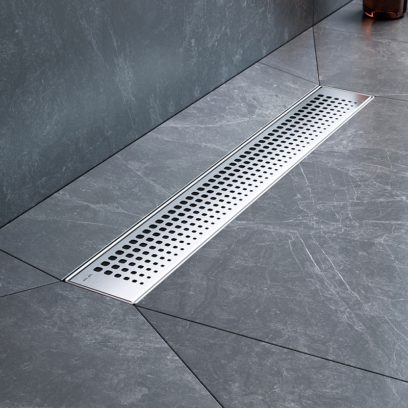 Душевой трап (лоток) 50 AM.PM MasterFlow W01SC-P11-050-01SB комбинированный затвор со стальной матовой решеткой