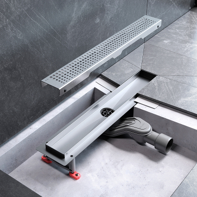 Душевой трап (лоток) 50 AM.PM MasterFlow W01SC-P11-050-01SB комбинированный затвор со стальной матовой решеткой