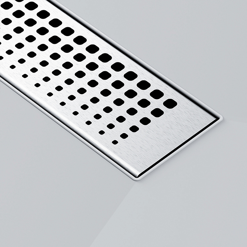 Душевой трап (лоток) 50 AM.PM MasterFlow W01SC-P11-050-01SB комбинированный затвор со стальной матовой решеткой