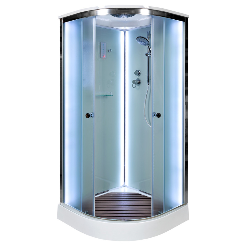 Душевая кабина DTO D 01 S Led (100x100)