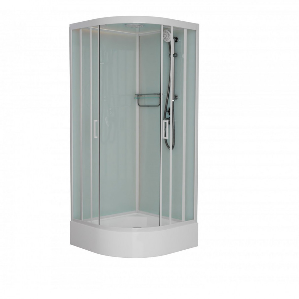 Душевая кабина Frank F400/1 White 100x100 см, 125009