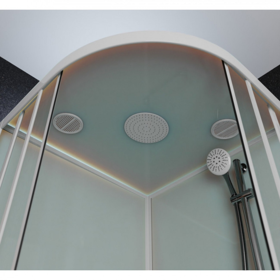 Душевая кабина Frank F400/1 White 100x100 см, 125009