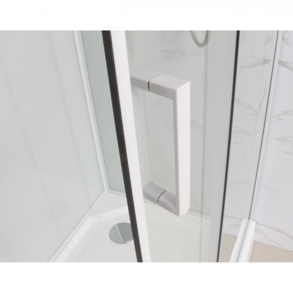 Душевая кабина Frank F400/1 White 100x100 см, 125009