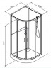 Душевая кабина Frank F400/1 White без крыши 100x100x215 см, 126009