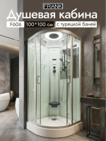 Душевая кабина Frank F606 с баней 100х100 см, 20158490