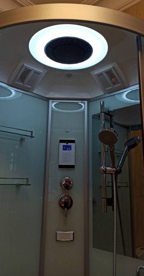 Душевая кабина Frank F606 с баней 100х100 см, 20158490