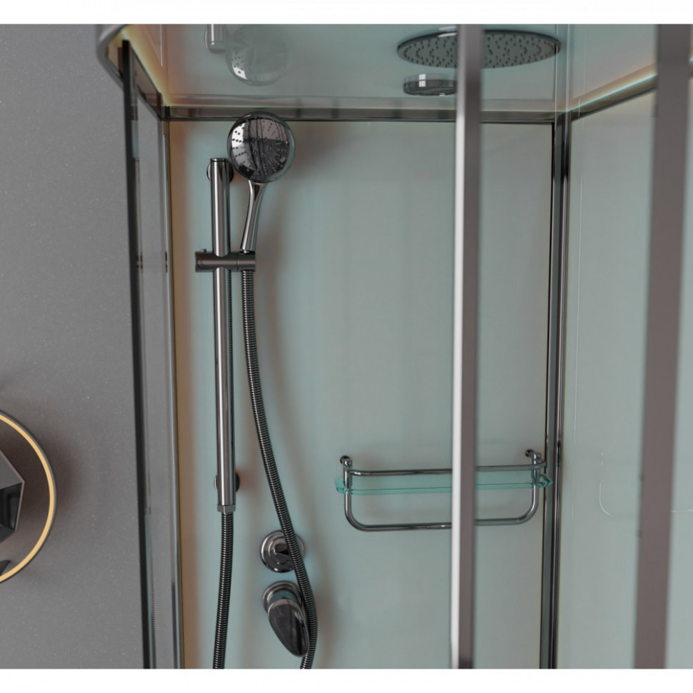 Душевая кабина Frank F412/1L  Brilliant 120x80 см, 179009