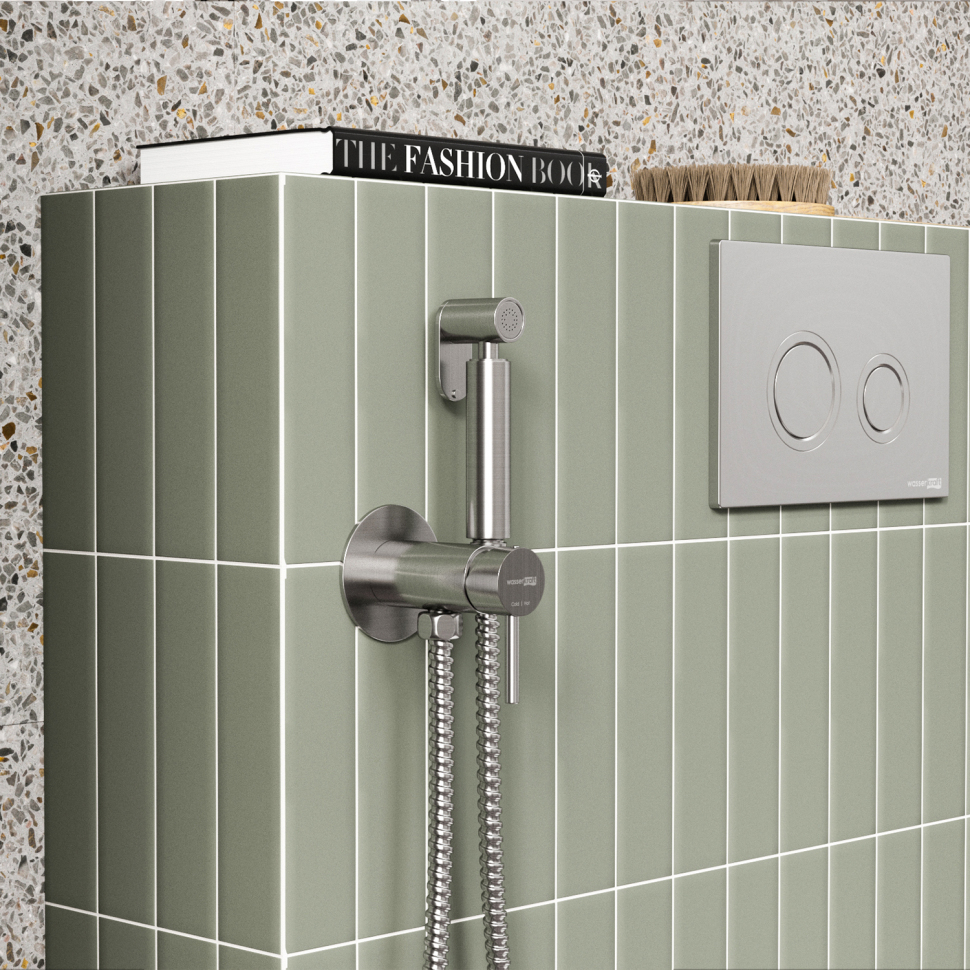 Встраиваемый смеситель для душа с гигиенической лейкой Wasserkraft A70338