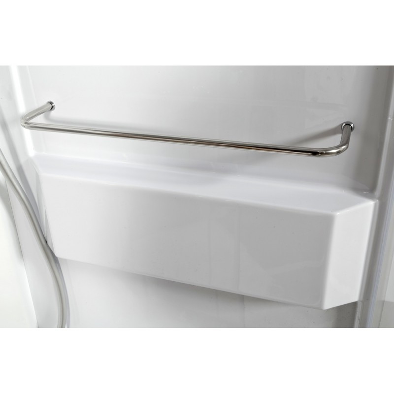 Душевая кабина DTO L 510 N LED с гидромассажем (100x100)