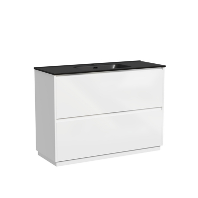 Тумба напольная под раковину SANCOS Libra Floor, белый глянец 1190х450х840 мм, LB120F-1W