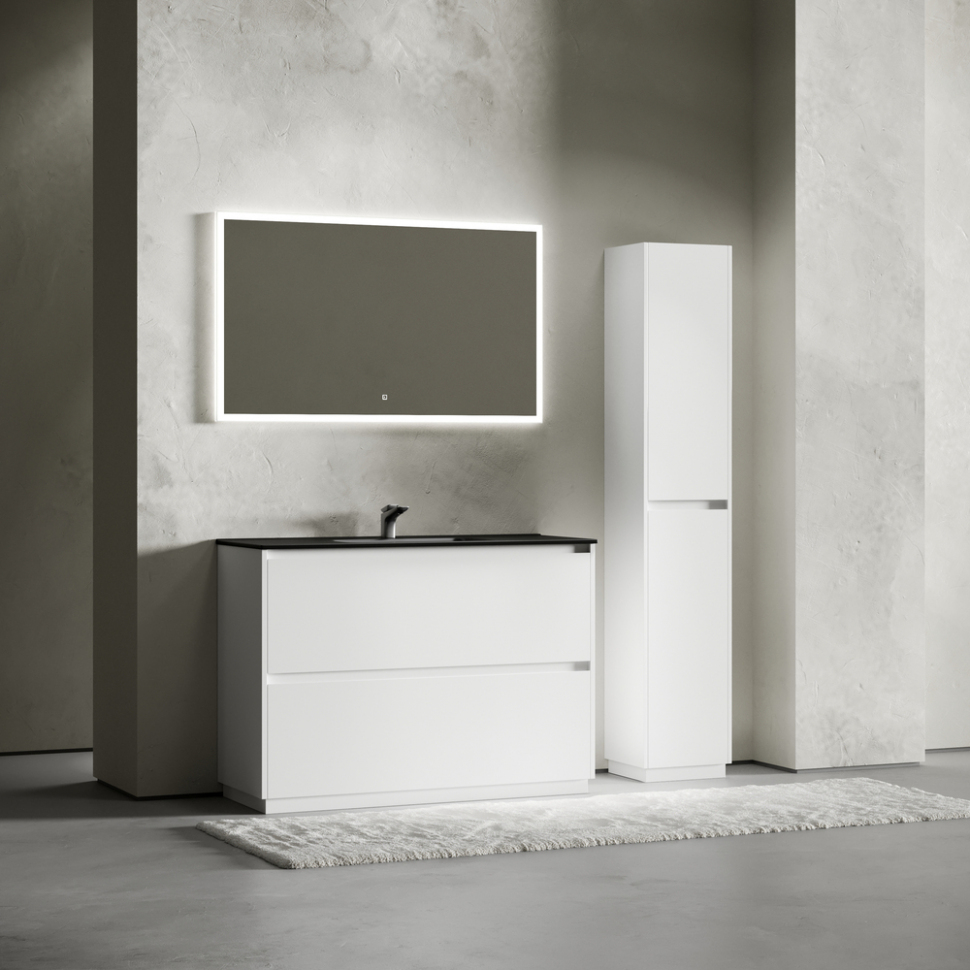 Тумба напольная под раковину SANCOS Libra Floor, белый глянец 1190х450х840 мм, LB120F-1W