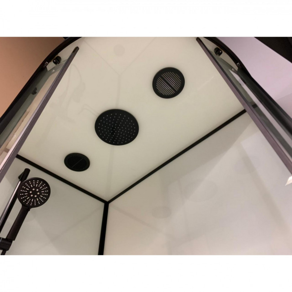 Душевая кабина Frank F412/1L Black 120x80 см, 143009