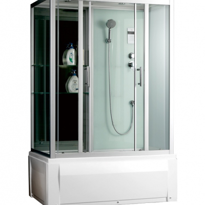 Душевой бокс Frank F556 150x85 см с турецкой баней, 2945671