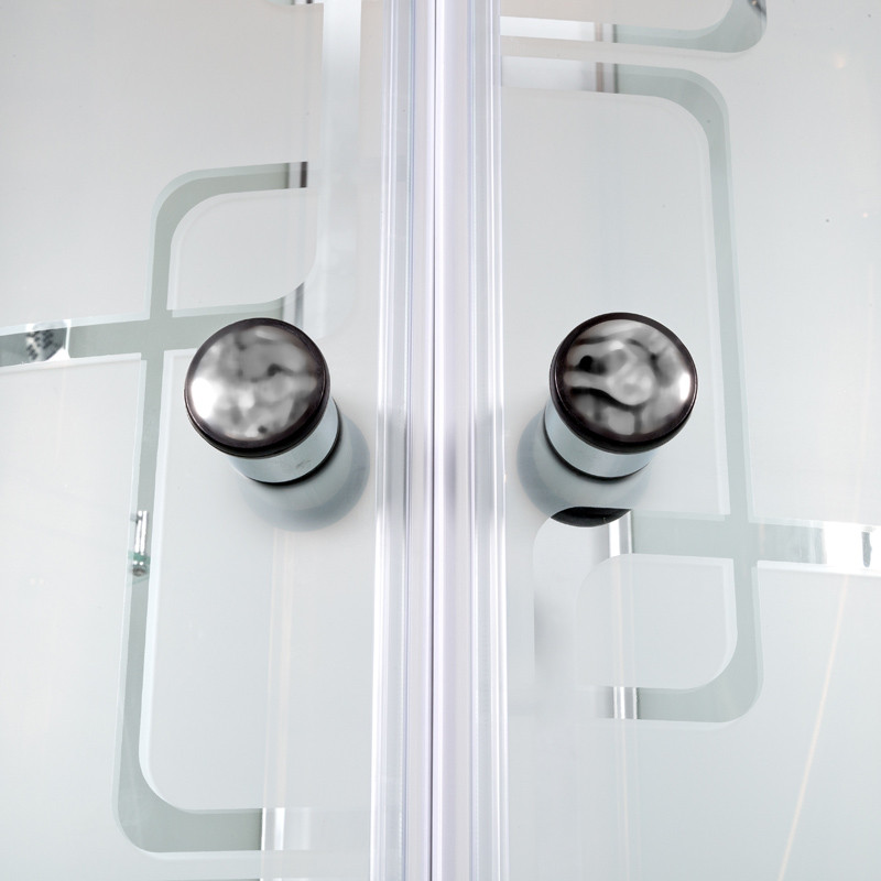 Душевая кабина DTO EM 1590 N LED (90x90)