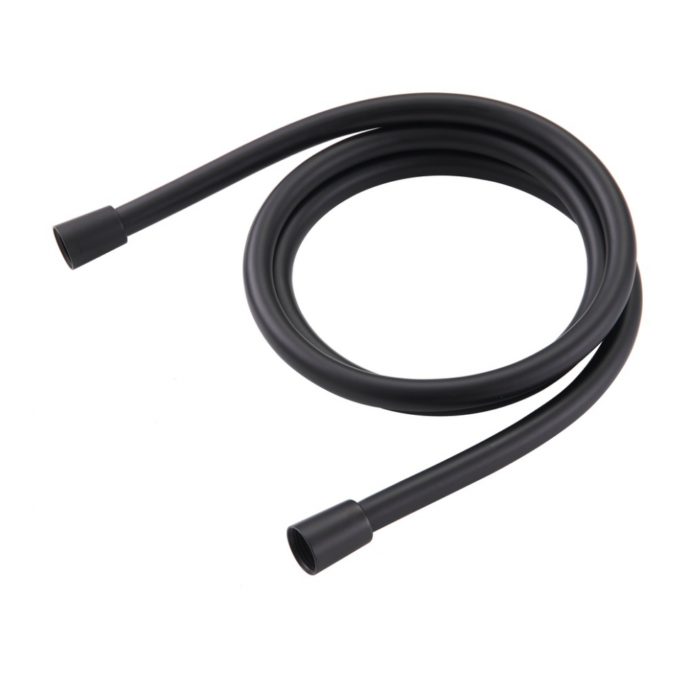 Душевой шланг SANCOS 160 см, с защитой от перекручивания, цвет матовый черный, SC5001MB