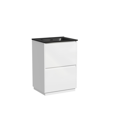 Тумба напольная под раковину SANCOS Libra Floor, белый глянец 590х450х840 мм, LB60FW